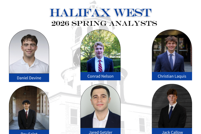 We’re proud to welcome our Spring 2026 Analysts to Halifax West